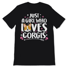 Load image into Gallery viewer, Cute Corgi Gifts Just A Girl Who Loves Corgis Dog Mom Fur Mama Rescue