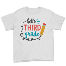 Load image into Gallery viewer, Hello Third Grade Student Teacher Back To School Pencil Colorful Gift