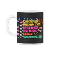 Load image into Gallery viewer, Elementary School Graduation Shirt, Graduation Gift End Of Class - 11oz Mug - Black on White