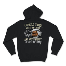 Load image into Gallery viewer, Frederick Douglass Quote Unite Do Right Nobody Do Wrong Black History