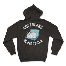 Load image into Gallery viewer, Programmer Shirt, Software Developurr Tee, Coding Coder HTML Java, - Hoodie - Black