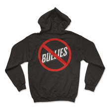 Load image into Gallery viewer, Unity Day Shirt, Bullies Stop Sign Tee, Bullying Prevention Gift - Hoodie - Black