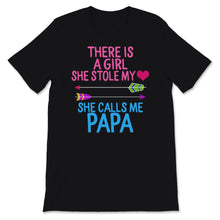 Load image into Gallery viewer, Mens Fathers Day Shirt So There Is This Girl She Stole My Heart She