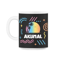 Load image into Gallery viewer, Akumal Florida Vacation Family - 11oz Mug - Black on White