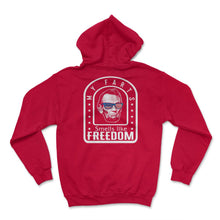 Load image into Gallery viewer, 4th Of July Shirt, My Fart Smells Like Freedom Funny Abe Lincoln 16th - Hoodie - Red