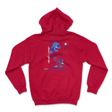 Load image into Gallery viewer, 4th Of July Shirt, Freedom Rock Make Some Noise Independence Day, USA - Hoodie - Red