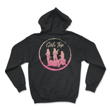 Load image into Gallery viewer, Girls Trip 2022 Shirt, We Are Trouble When We Are Together Funny - Hoodie - Black