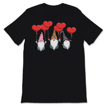 Load image into Gallery viewer, Three Gnomes Valentine's Day Love Heart Balloons Leopard Pattern