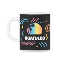 Load image into Gallery viewer, Huatulco Florida Vacation Family - 11oz Mug - Black on White