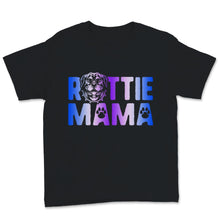 Load image into Gallery viewer, Rottie Mama Shirt Rottweiler Dog Mom Cute Puppy Owner Rottie Mama