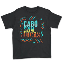 Load image into Gallery viewer, Mexico Shirt, Cabo San Lucas Tee, Christmas Party Gift, Family - Youth Tee - Black