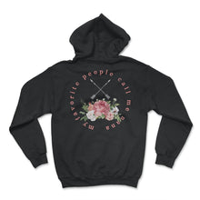 Load image into Gallery viewer, Nana Shirt, My Favorite People Call Me Nana, Cross Arrow Mother's Day - Hoodie - Black