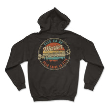 Load image into Gallery viewer, Elle Va Se Marier Nous On Est Juste Là Pour Faire La Fête Humour T - Hoodie - Black