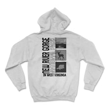 Load image into Gallery viewer, New River Gorge National Park Shirt, West Virginia Retro Park Vintage - Hoodie - White