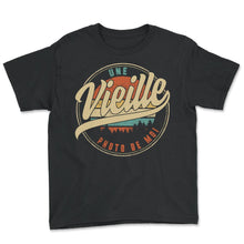 Load image into Gallery viewer, Une Vieille Photo De Moi Humour T Shirt copy - Youth Tee - Black
