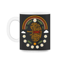 Load image into Gallery viewer, Organ Donation Awareness, Kidney Transplant Donation Tee, Kidney - 11oz Mug - Black on White