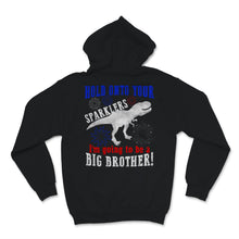 Load image into Gallery viewer, Big Brother Sparkler Dinosaur Trex 4th of July Pregnancy Announcement