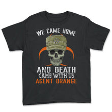 Load image into Gallery viewer, Orange Agent Vietnam War Military Victims Retired Soldier Veteran - Youth Tee - Black