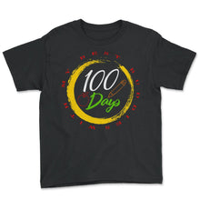 Load image into Gallery viewer, School Shirt, 100 Days With My Best Buddies Tee, Boys Girls Back To - Youth Tee - Black