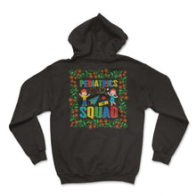 Load image into Gallery viewer, Pediatrics Squad Floral Shirt, Nurse Week Pediatrician Practitioner - Hoodie - Black