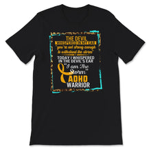 Load image into Gallery viewer, ADHD Warrior, I Am The Storm, Mental Health Tee, Attention Deficit