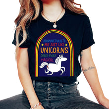 Load image into Gallery viewer, Acupuncture Shirt, Acupuncturist Are Just Like Unicorn Tee, Needle - Unisex T-Shirt - Black