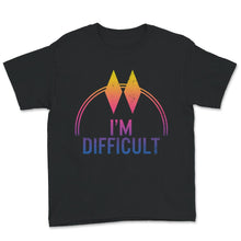 Load image into Gallery viewer, I'm Difficult, Double Black Diamond Shirt, Ski Snowboarding Lover,