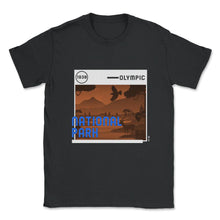 Load image into Gallery viewer, Olympic National Park Shirt, Washington D.C. 1938 Retro Park Vintage - Unisex T-Shirt - Black
