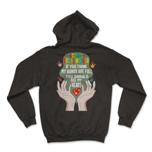 Load image into Gallery viewer, School Social Worker You Should See My Heart Shirt, Future Social - Hoodie - Black