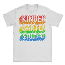 Load image into Gallery viewer, Kindergarten Shirt, Kindergarten Student Tee, Pre-K Graduation Gift, - Unisex T-Shirt - White