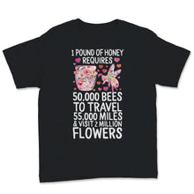 Load image into Gallery viewer, Beekeeper Shirt 1 Pound Of Honey Pollen Requires 50000 Bees To Travel