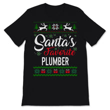 Load image into Gallery viewer, Santas Favorite Plumber Christmas Ugly Sweater