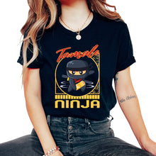 Load image into Gallery viewer, Mexican Shirt, Tamale Ninja Tee, Latino Tamales Maker Lover Christmas - Unisex T-Shirt - Black