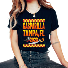 Load image into Gallery viewer, Gasparilla Shirt, Gasparilla Tampa Florida 2023 Pirate Hat Sword Tee, - Unisex T-Shirt - Black