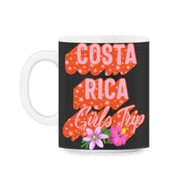 Load image into Gallery viewer, Costa Rica Shirt, Girls Trip Tee, Women's Gift 2022 Weekend Getaway - 11oz Mug - Black on White