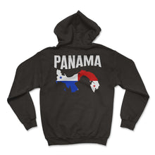 Load image into Gallery viewer, Panama Shirt, Panama Map Flag Tee, Panama Pride Panamanian Gift - Hoodie - Black