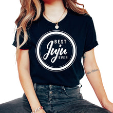 Load image into Gallery viewer, Grandmother Shirt, Best Juju Ever Vintage Tee, Mother's Day Grammy - Unisex T-Shirt - Black
