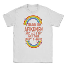 Load image into Gallery viewer, I Found The Afikomen Shirt, Jewish Holiday Funny Seder Gift, Jews - Unisex T-Shirt - White