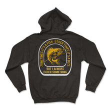 Load image into Gallery viewer, Fishing Shirt, Sometimes It's A Fish Buzz Funny Tee, Fishing Lover - Hoodie - Black