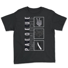 Load image into Gallery viewer, Peace Love Cure Omphalocele T Shirt - Youth Tee - Black