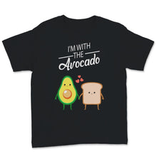Load image into Gallery viewer, I'm with the Avocado Toast Lover Cute Couple Halloween Costume