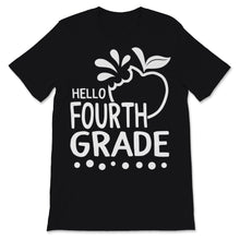 Load image into Gallery viewer, Hello Fourth Grade Student Teacher Back To School Apple Gift For