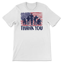 Load image into Gallery viewer, Veteran Shirt, Thank You For Your Service, Veteran Gift, Military