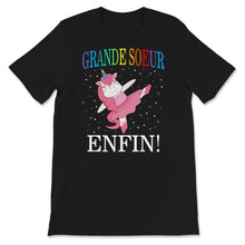 Load image into Gallery viewer, Grande soeur enfin chemise, nouveau cadeau de grande soeur, grande