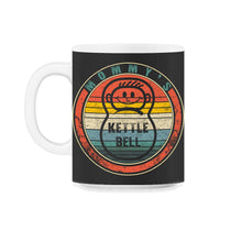 Load image into Gallery viewer, Mommy's Kettle Bell Shirt, Funny Gym Clothes, Exercise Fitness Strong - 11oz Mug - Black on White