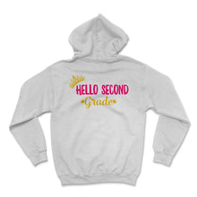 Load image into Gallery viewer, Hello Second Grade Student Teacher Colorful Back To School Gold Crown