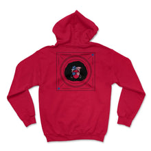 Load image into Gallery viewer, 4th Of July Shirt, Black Girl African American Afro Flag Independence - Hoodie - Red