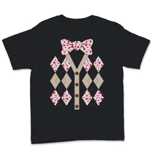 Load image into Gallery viewer, Hearts Bow Tie & Suspenders Valentine's Day Costume Shirt Cute Gift