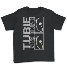 Load image into Gallery viewer, Feeding Tube Awareness Shirt, Tubie Grandpa Tee, Healthcare Nurse - Youth Tee - Black