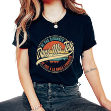 Load image into Gallery viewer, Ne Pas Déranger Dans Ma Tète Je Joue À La Boule Lyonnaise Humour T - Unisex T-Shirt - Black